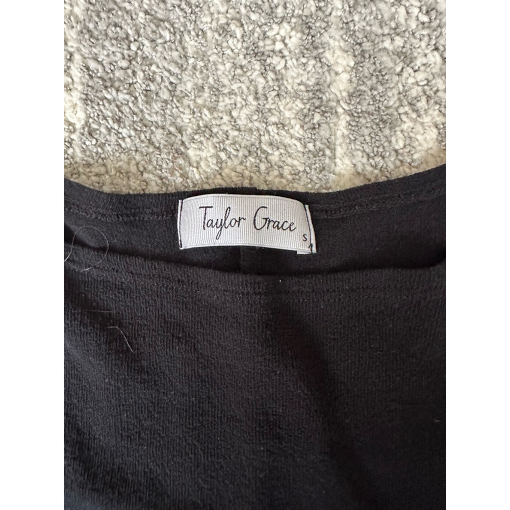 Women's Taylor Grace Top Size S Black - Picture 2 of 2